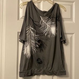 Venus cold shoulder top